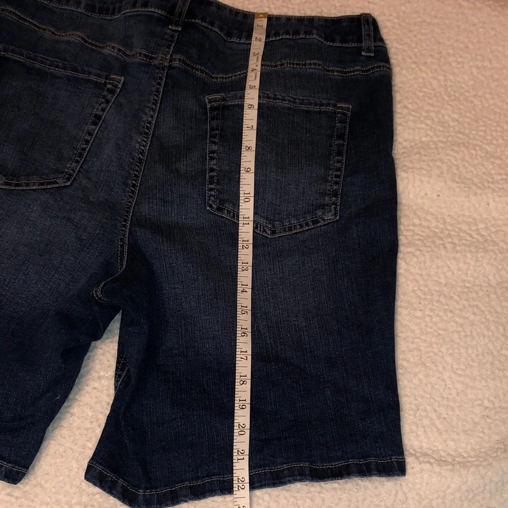 Maurices Dark Indigo Denim Shorts